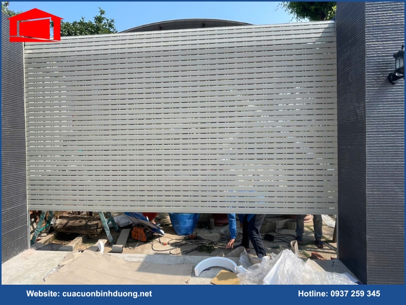 Lưu ý khi lắp đặt cửa cuốn Phường Dĩ An