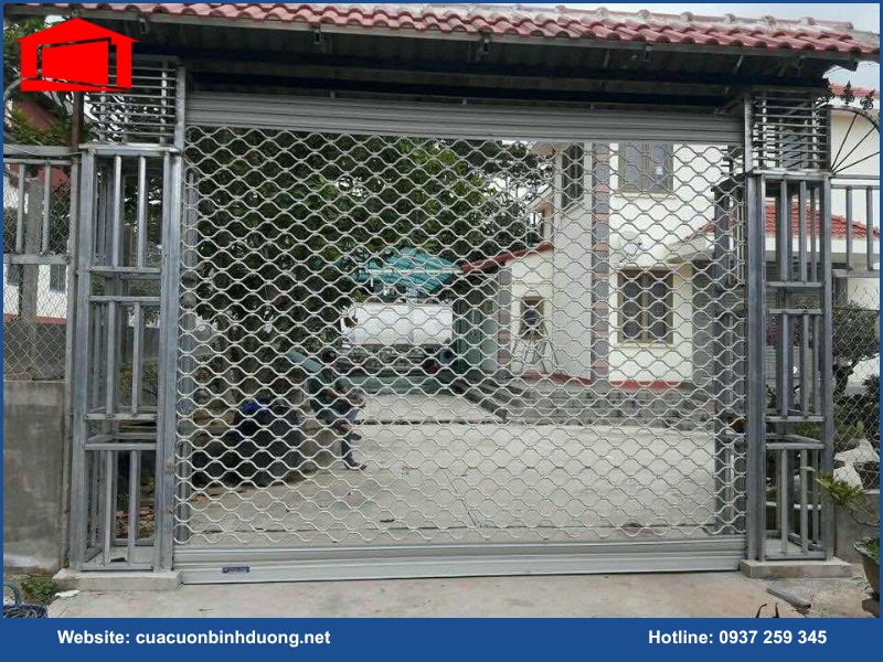 Những lưu ý về cửa cuốn lưới mắc võng