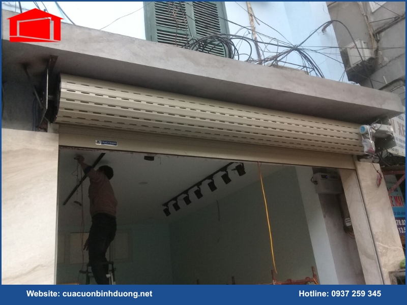 Quy trình lắp đặt cửa cuốn Phường Chánh Hiệp