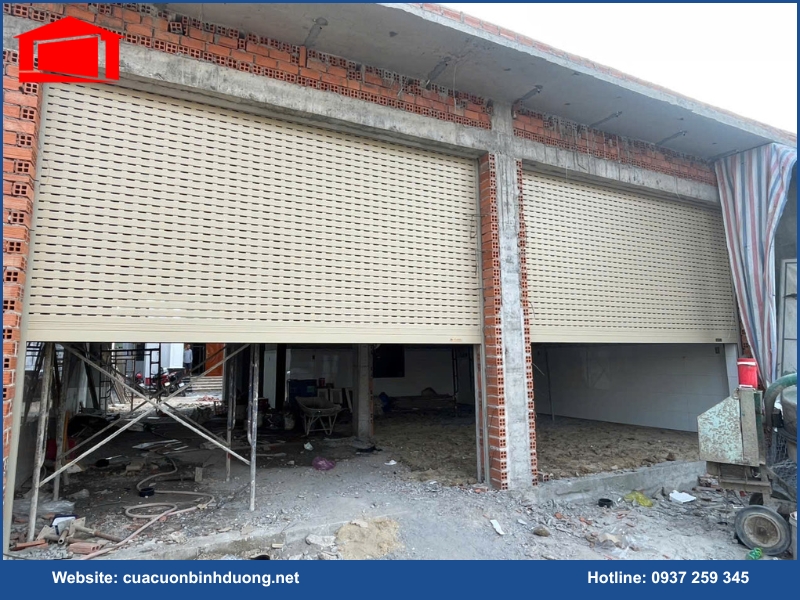 Quy trình lắp đặt cửa cuốn Phường Dĩ An