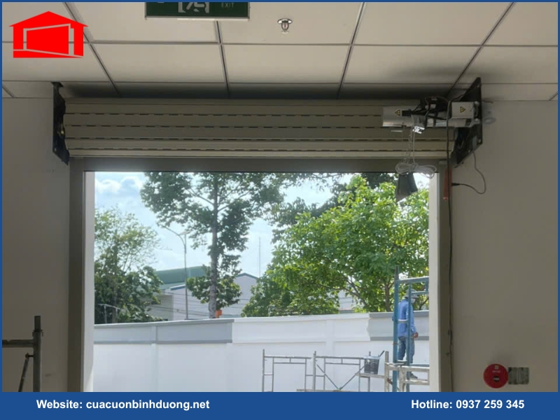 Quy trình lắp đặt cửa cuốn Phường Thuận An
