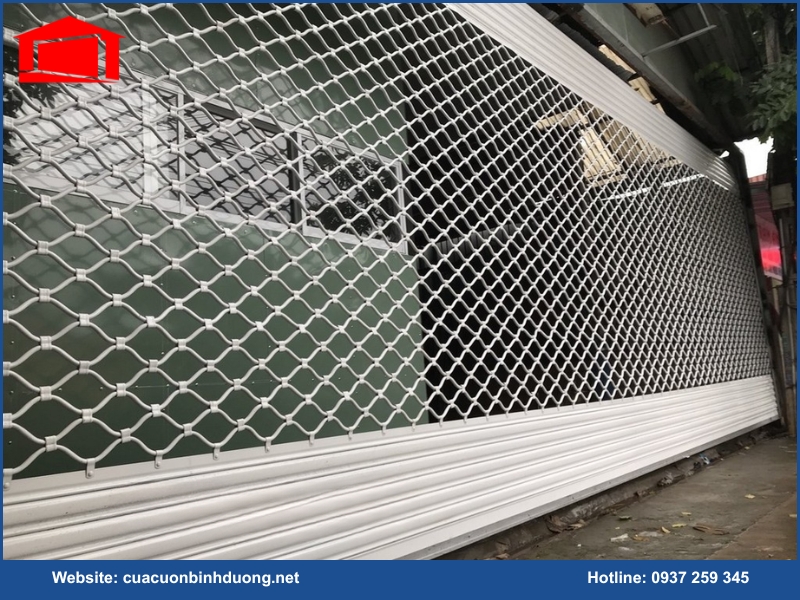 Ứng dụng của cửa cuốn lưới mắc võng