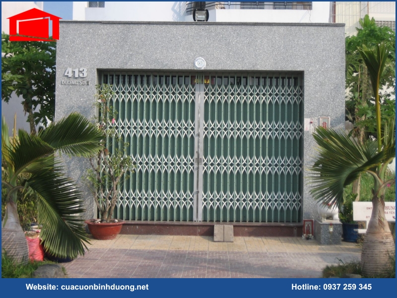 Ứng dụng của cửa kéo Đài Loan có lá