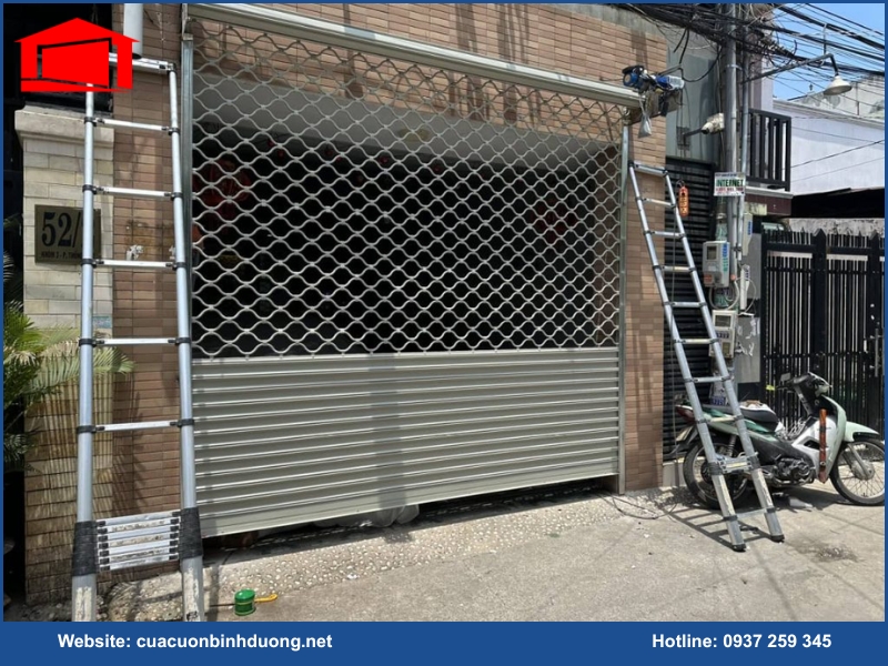 Ưu điểm nổi bật của cửa cuốn lưới mắc võng